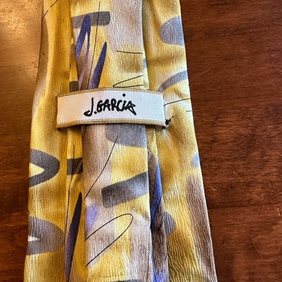 Set of three Jerry Garcia silk ties.  See photos for names/collection info. - Picture 6 of 9